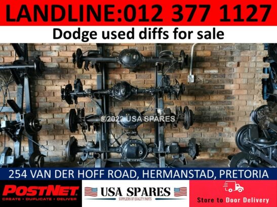 Dodge used diff/axles and other parts for sale