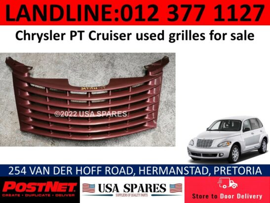 Chrysler PT Cruiser used grille & other spares for sale