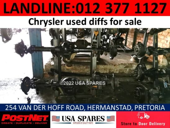 Chrysler used diff/axles and other parts for sale