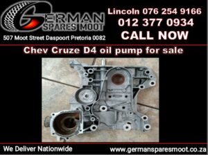 Chev Cruze D4 used oil pump and spares for sale