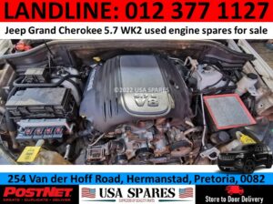 Jeep Grand Cherokee 5.7 V8 used engine spares for sale