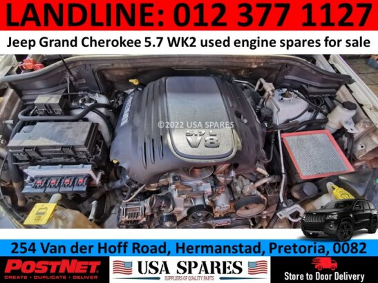 Jeep Grand Cherokee 5.7 V8 used engine spares for sale