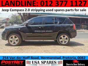 2013 Jeep Compass 2.0 stripping for used spares