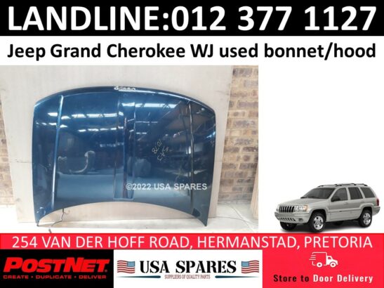 Jeep Grand Cherokee WJ used bonnet/hood for sale