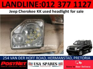 Jeep Cherokee Liberty KK used headlight for sale