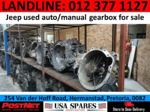 Jeep automatic/manual gearbox for sale