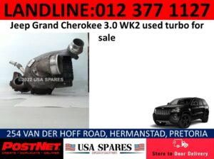 Jeep Grand Cherokee 3.0 WK2 used turbo for sale