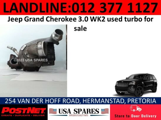 Jeep Grand Cherokee 3.0 WK2 used turbo for sale