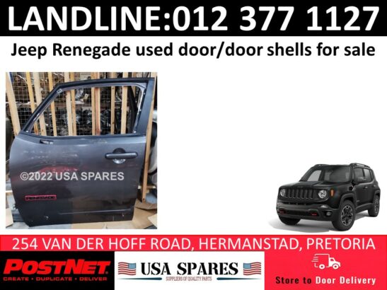 Jeep Renegade used door shells & other spares for sale