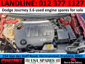 Dodge Journey 3.6 V6 used engine spares for sale