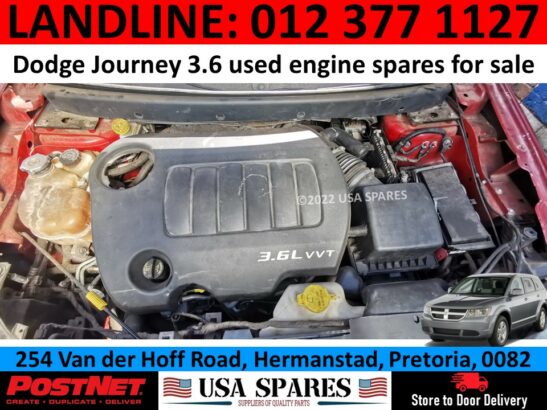 Dodge Journey 3.6 V6 used engine spares for sale