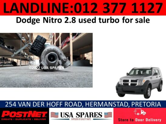 Dodge Nitro 2.8 SXT/RT used turbo for sale