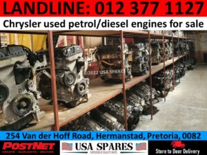 Chrysler used petrol/diesel engines for sale