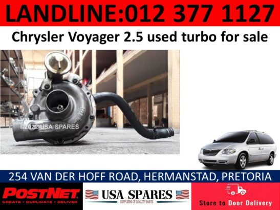 Chrysler Voyager 2.5 used turbo for sale