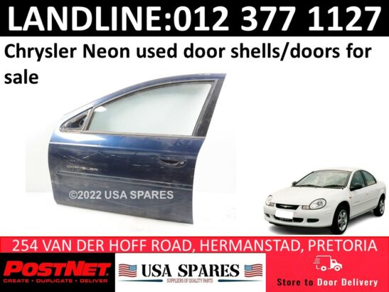 Chrysler Neon used door shells and other spares for sale