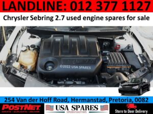 Chrysler Sebring 2.7 V6 used engine spares for sale
