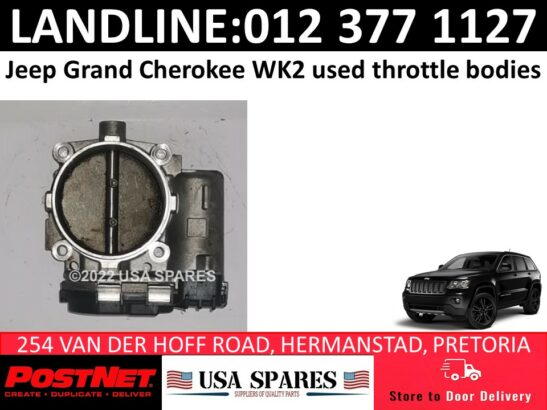 Jeep Grand Cherokee WK2 used throttle body for sale