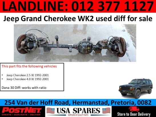 Jeep Cherokee XJ used diff for sale