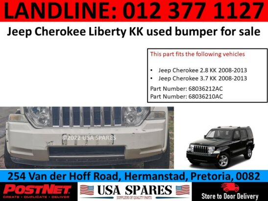 Jeep Cherokee Liberty KK used bumper for sale