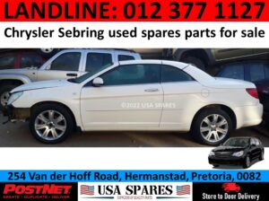 Chrysler Sebring used spares parts for sale