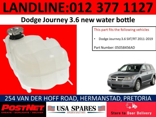 Dodge Journey 3.6 new water bottles for sale