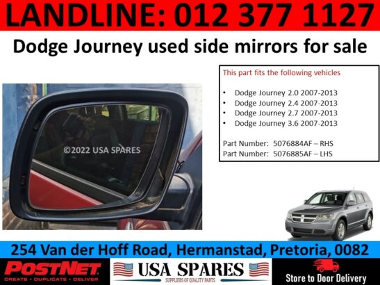 Dodge Journey used side mirrors for sale