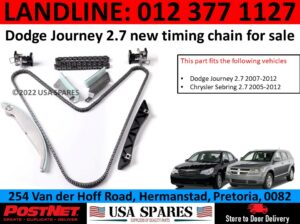 Dodge Journey 2.7 timing chain set for sale