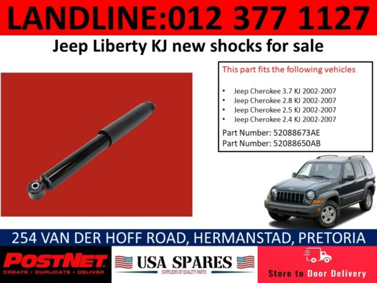 Jeep Cherokee KJ new shock absorbers for sale