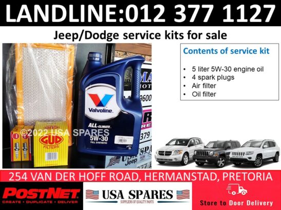 Dodge Caliber new service kits and other spares for sale