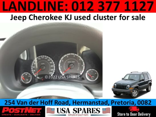 Jeep Cherokee Liberty KJ used speedometer and other parts for sale