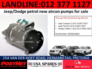 Dodge Caliber petrol new aircon pump for sale