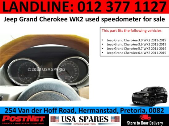 Jeep Grand Cherokee WK2 used speedometer for sale
