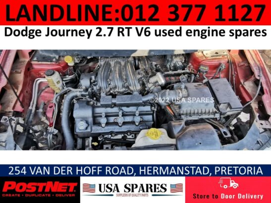 Dodge Journey 2.7 RT V6 used engine spares for sale