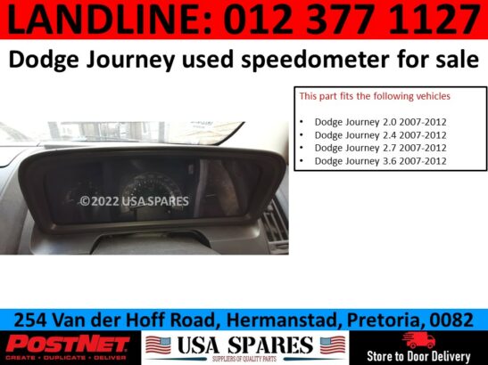 Dodge Journey used speedometer for sale