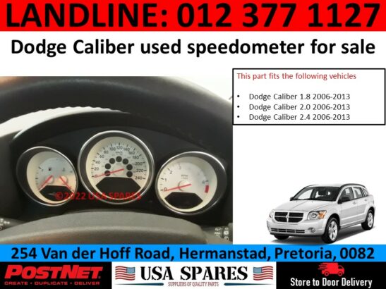 Dodge Caliber used speedometer and other parts for sale