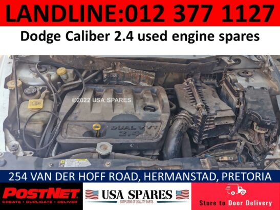 Dodge Caliber 2.4 SXT used engine spares for sale