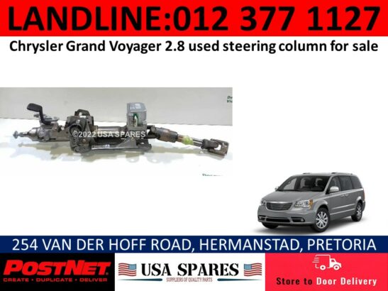 Chrysler Grand Voyager 2.8 used steering column for sale