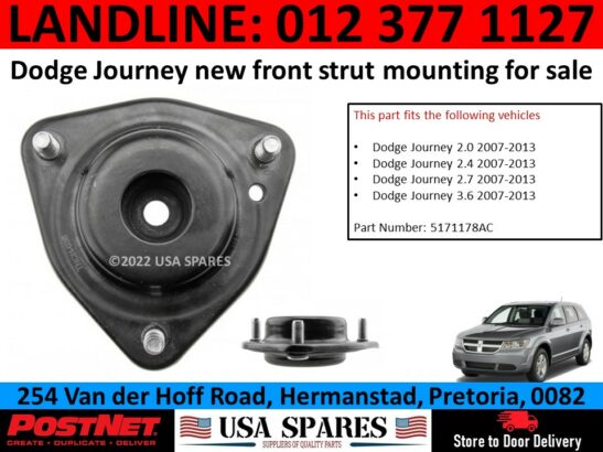 Dodge Journey new front strut mountings and other parts for sale