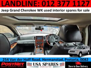Jeep Grand Cherokee WK used interior spares parts for sale
