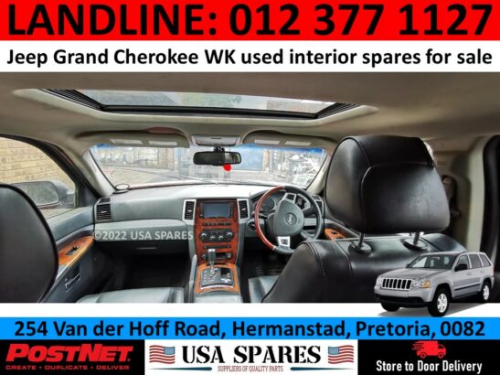 Jeep Grand Cherokee WK used interior spares parts for sale