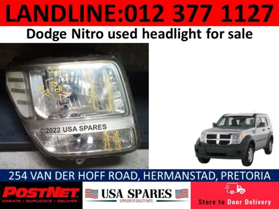 Dodge Nitro used headlights for sale