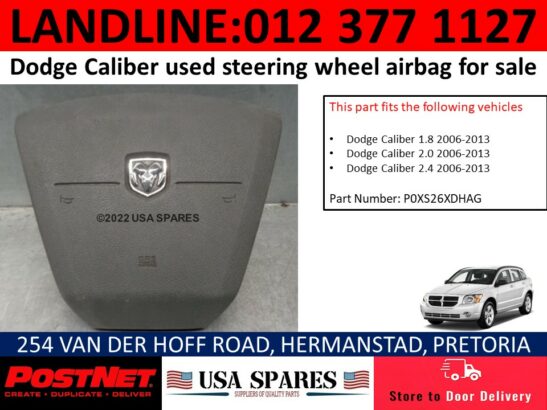 Dodge Caliber SXT used steering wheel airbag for sale