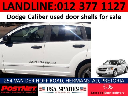 Dodge Caliber used door shells & other spares for sale