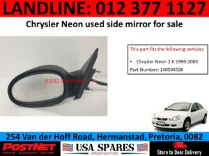 Chrysler Neon used side mirror for sale