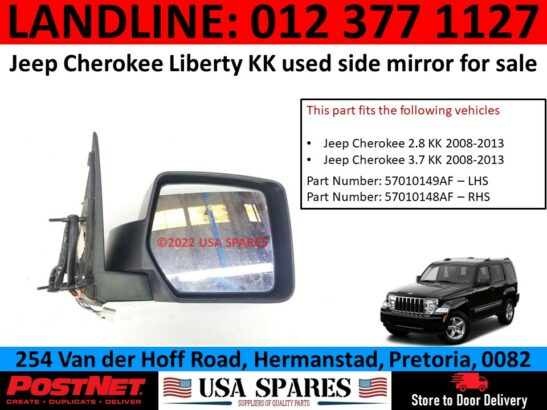 Jeep Cherokee Liberty KK used side mirror for sale