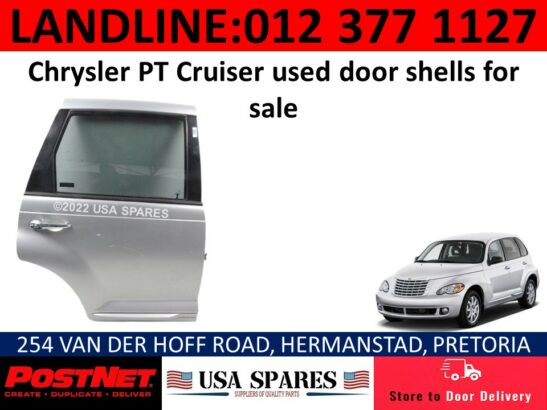 Chrysler PT Cruiser used door shells & other spares for sale