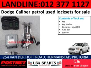 Dodge Caliber petrol used lockset for sale