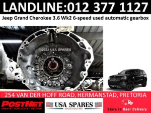 Jeep Grand Cherokee 3.6 WK2 6-speed used automatic gearbox for sale