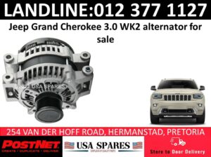 Jeep Grand Cherokee 3.0 WK2 V6 new alternators for sale