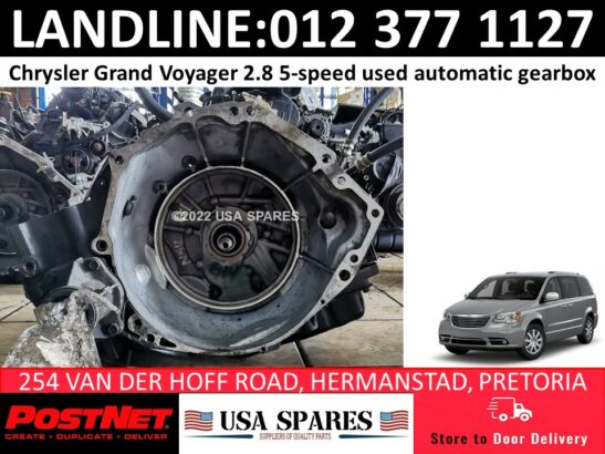 Chrysler Grand Voyager 2.8 RT used 6-speed automatic gearbox for sale